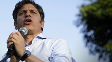 Mateando con los vecinos, Kicillof afirmó que se pondrá al hombro la construcción de un espacio que represente la alternativa al futuro