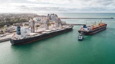Puerto Quequén superó todas las marcas: año récord en carga y movimiento de buques