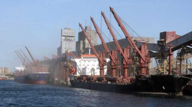 Informe de exportación del puerto