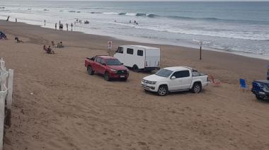 Rápida acción de Guardaparques: delimitaron correctamente la zona para vehículos 4x4 en Kabryl