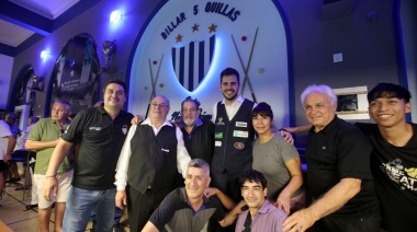 La llama del billar sigue encendida: Camilo Gómez campeón del Súper 8 Internacional en Necochea
