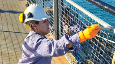 El Mirador de la Escollera Norte se renueva: Puerto Quequén apuesta por el turismo y la seguridad