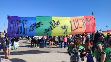 ¿Qué se exigió y reclamó en la multidinaria Marcha Federal del Orgullo Antifascista y Antirracista en Necochea?