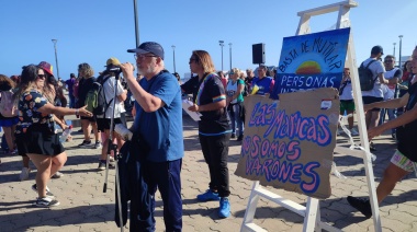 ¿Qué se exigió y reclamó en la multidinaria Marcha Federal del Orgullo Antifascista y Antirracista en Necochea?