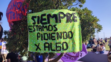 ¿Qué se exigió y reclamó en la multidinaria Marcha Federal del Orgullo Antifascista y Antirracista en Necochea?