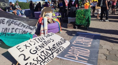 ¿Qué se exigió y reclamó en la multidinaria Marcha Federal del Orgullo Antifascista y Antirracista en Necochea?