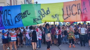 ¿Qué se exigió y reclamó en la multidinaria Marcha Federal del Orgullo Antifascista y Antirracista en Necochea?