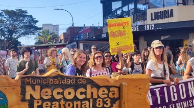 ¿Qué se exigió y reclamó en la multidinaria Marcha Federal del Orgullo Antifascista y Antirracista en Necochea?