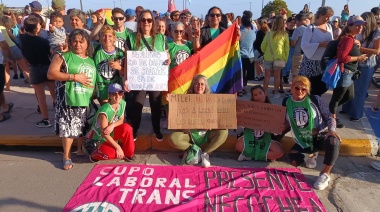¿Qué se exigió y reclamó en la multidinaria Marcha Federal del Orgullo Antifascista y Antirracista en Necochea?