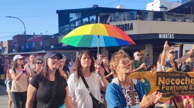 ¿Qué se exigió y reclamó en la multidinaria Marcha Federal del Orgullo Antifascista y Antirracista en Necochea?