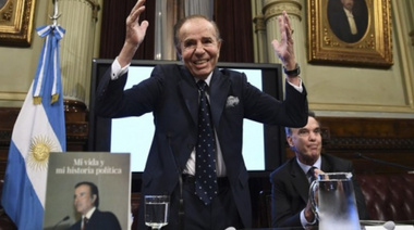 Yerba mala nunca muere: Menem dio a conocer quién será su candidato en 2019