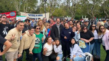 El CET presente en el Paseo de la Memoria: "Esta lucha es colectiva", dijo Kristiansen