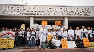 Anunciaron aumento para el Garrahan, pero los residentes lo niegan: “No recibimos nada”