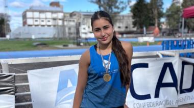 Histórico para Necochea: Rosario Coronel batió récord provincial y se consagró campeona argentina U20