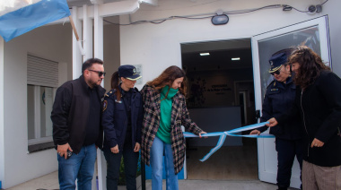 Con $52 millones de inversión, Jimena López reinauguró la Comisaría de la Mujer y la Familia en Necochea