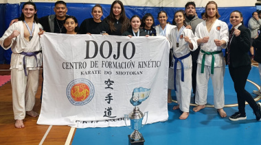 El karate de Necochea, en lo más alto del torneo nacional