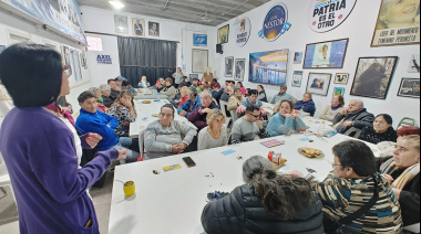 “Votar bien para ponerle un límite a la crueldad de este gobierno nacional”, afirmó Andrea Cáceres