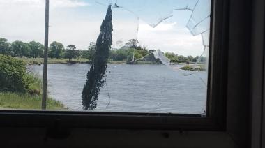 Predio Jesuita Cardiel: apedrearon instituciones de educación superior rompiendo más de 15 vidrios