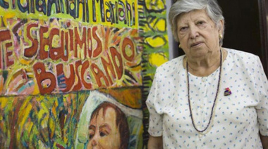Murió Chicha Mariani, fundadora de Abuelas de Plaza de Mayo