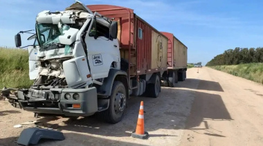 Falleció un bombero y camionero de San Cayetano tras choque en camino rural