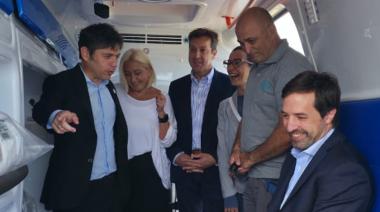 Necochea recibió una ambulancia de alta complejidad valuada en $200 millones para fortalecer el sistema público de salud