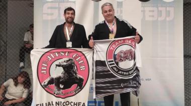 Gran desempeño necochense en la última etapa de la Serie Bonaerense de Jiu Jitsu