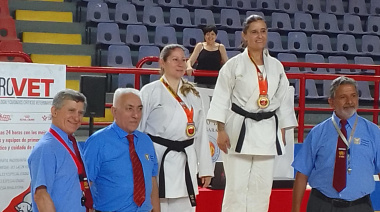 Histórica actuación necochense: Rosa Parson ganó oro, plata y bronce en un torneo con más de 300 competidores