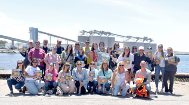 Puerto Quequén cerró su ciclo de formación docente 2025 con más de 70 visitas guiadas