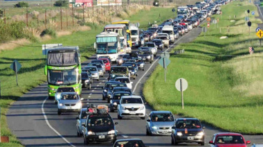 Costa Atlántica: se registró un 14% más de movimiento en autopistas