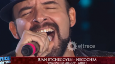 Juan Etchegoyen deslumbró en su presentación en Showmatch
