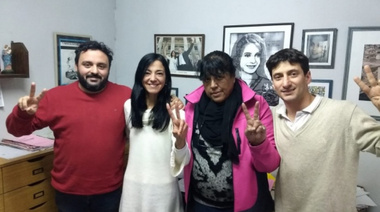 Avanza alianza en el peronismo local: Lescano del Movimiento Evita se reunió con Cáceres y Barrena de Unidad Ciudadana