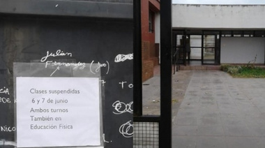 Importante fuga de gas generó suspensión en la Escuela Secundaria Nro 2