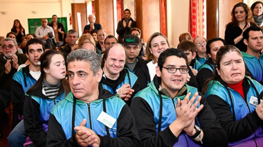 "Todo para ellos": el taller protegido festejó sus 30 años
