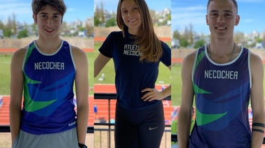 Tres necochenses en el máximo evento del atletismo 