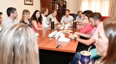 Rojas dialogó con concejales sobre el presupuesto 2020 