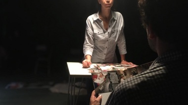 Referentes locales del teatro presentan la "práctica escénica"