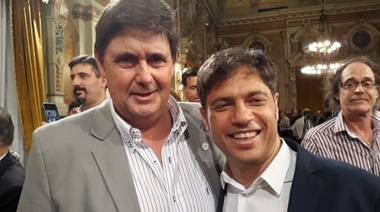 Gargaglione se mostró con Kicillof y con Daniel Arroyo