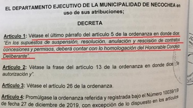 Emergencia administrativa: Rojas vetó artículos donde debía consultar al Concejo para anulación de contratos