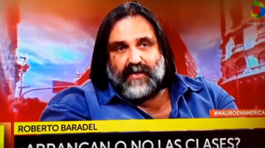 Baradel hablará con Rojas por los despidos en la Escuela de Artes