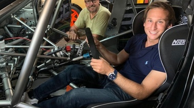Franco De Benedictis ya probó el Nissan marcha con el que competirá en el Turismo Nacional