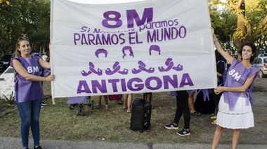 De cara al 8 de marzo la ONG Antigona convoca una jornada artística