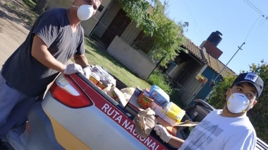 Desde "Quequén solidario" se encuentran asistiendo con alimentos a más de 100 familias 