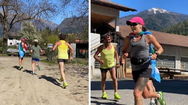 Emilia Juliano finalizó la maratón solidaria en Italia: "Lo logré, bajé un minuto mi mejor marca"