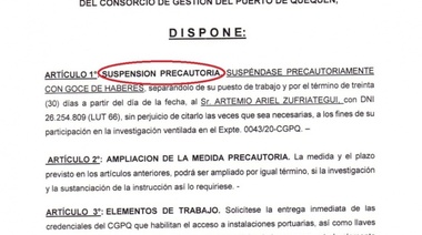 Escándalo en el Puerto Quequén: suspenden a un director e investigan intereses contrapuestos de varios integrantes