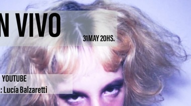 Lucia Balzaretti en vivo esta noche con estreno musical