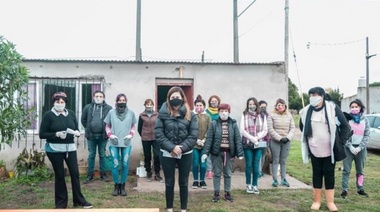 La diputada Jimena López recorrió comedores comunitarios junto a concejales y dirigentes barriales
