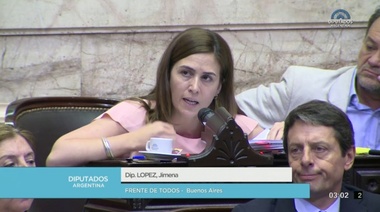 Jimena López se metió en el debate por la policía bonaerense y acusó a Larreta por judicializar la decisión