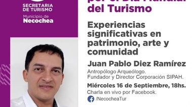 Especialista colombiano disertará para la ciudad en el día mundial del Turismo