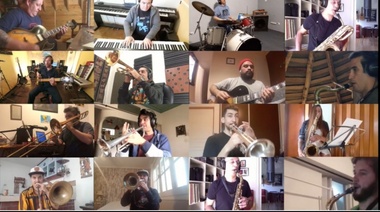 El blues de Neco interpretado por 18 músicos locales