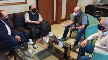 Articulación entre el Puerto y la Usina: Álvaro se juntó con Vilchez